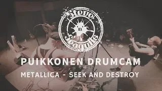 Steve 'n' Seagulls Puikkonen Drumcam 'Metallica - Seek and Destroy' / Tampere-Talo 9.3.2018