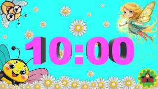 10 Minute Spring Timer with Music (2024)