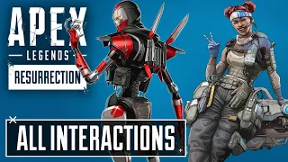 Apex Legends Season 18 All Interactions Voice Lines