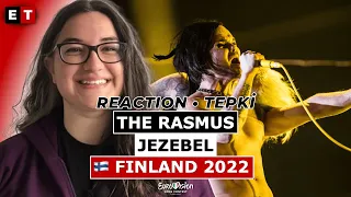 REACTION • The Rasmus - Jezebel (Eurovision 2022 🇫🇮 Finland)