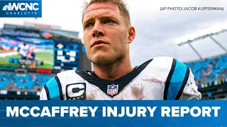 Concerns over Christian McCaffrey on injury report?