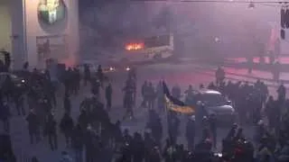 Revolution in Ukraine. Euromaidan. Революція в Україні. Євромайдан. Грушевського 19.01.2014