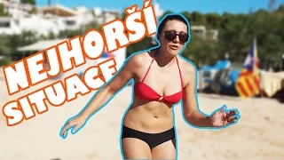 NEJHORŠÍ SITUACE na dovolené /SKETCH/ l Veronika Spurná