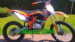 Sound test-pitbike minirocket pitrock 250cc