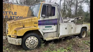 1991 FREIGHTLINER FL70 TOW TRUCK SITTING FOR YEARS WILL IT RUN?