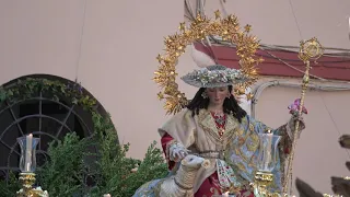 DÍAS DE PASIÓN : SALIDA DE LA DIVINA PASTORA Y A SU PASO POR PLAZA DE CAPUCHINOS ( MÁLAGA ) 2024