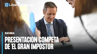 Presentación completa de 'El gran impostor', el libro de Carlos Cuesta