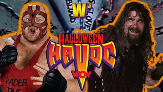 WCW Halloween Havoc 1993 Review - Vader and Cactus Jack's Violent Rivalry Continues!