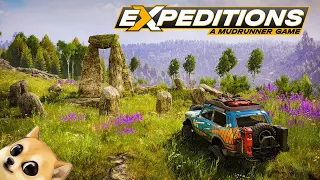 Expeditions: A MudRunner Game! Offroad prin muntii CARPATI!