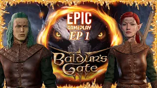 Baldur's Gate 3 Ranger Gameplay (Wood Elf Ranger) Baldur's Gate 3 Walkthrough Patch 6 Part 1