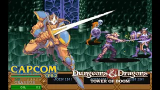 Dungeons & Dragons: Tower Of Doom Hardest-Fighter No Death Tutorial