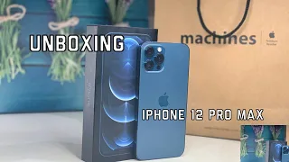 IPHONE 12 PRO MAX UNBOXING + SETUP + ACCESSORIES + CAMERA TEST!