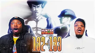 THE KING ACTIVATED HIS EN!! Hunter x Hunter: Season 1 - Episode 132, 133 | Reaction