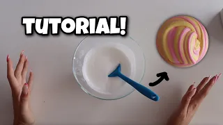 COMO HACER UN SLIME MUY FACIL! | SLIME AFTA TUTORIAL