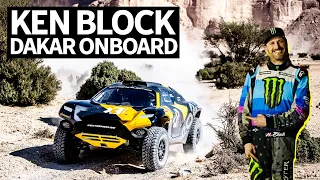 Ken Block FIRST to Race Extreme E Racecar at the Dakar Rally - RAW GoPro Onboard Footage!