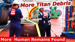 Titan Sub UPDATE: More Human Remains, Debris Found