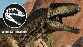 2 Acrocanthosaurus vs 2 More Accurate Carcharodontosaurus - JWE 2 Mods (4K 60FPS)