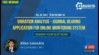 WEBINAR: Vibration Analysis - Online Vibration Monitoring for Journal Bearing