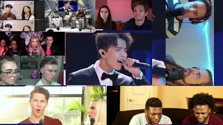 DIMASH SINFUL PASSION (mashup): GROUP REACTIONS MASHUP