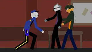 Officer Poley vs Heist Pony and Willow - Piggy Animation