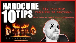 How To Survive In Hardcore Diablo 2 Resurrected - 10 Tips