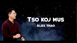 Tso Koj Mus - Alex Thao (Lyric video)