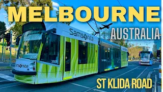 Melbourne Walk 4K St Kilda Road |Melbourne walk 4K | 4K walk