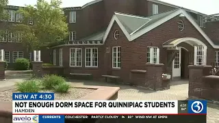 Not enough dorm space for Quinnipiac students