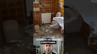 Expert plumber destroys my bathroom 🚽🔨