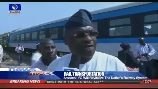 FG Flags Off Rail Transportation Between Aba And Port Harcourt 18/12/15