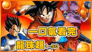 "Dragon Ball Super" Part 1! Goku VS God of Destruction Beerus, God vs. God Battle!