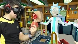 Rick and Morty: VR #1 | Развлекаюсь с плюмбусом | HTC VIVE | Упоротые игры