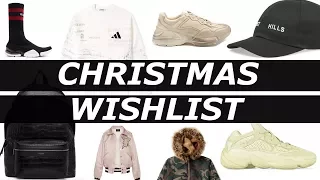 £12,000 CHRISTMAS WISHLIST 2017 | Balenciaga, Yeezy, Gucci, Off White, Hypebeast | Gallucks