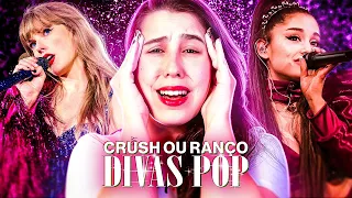 QUEM SÃO MINHAS DIVAS POP PREFERIDAS? DESAFIO CRUSH OU RANÇO!