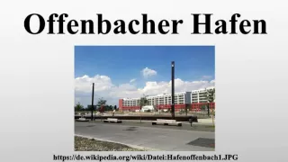 Offenbacher Hafen