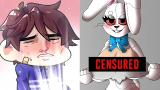 Gregory becoming Canny ( Vanessa + Glamrock Vanny FULL ) | Five Nights at Freddy's Animation