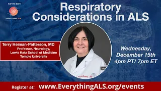 Respiratory Conditions in ALS