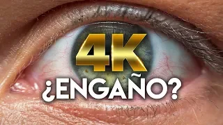 ¿Ve el ojo humano a 4k?