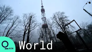 Russia Launches Missile at Kyiv TV Tower