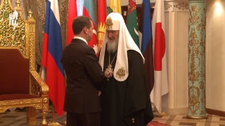Д.А. Медведев поздравил Святейшего Патриарха Кирилла с годовщиной интронизации
