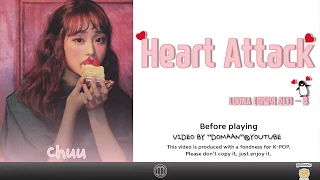 LOONA/CHUU (이달의 소녀/츄) - Heart Attack [Color Coded Lyrics (Han/Rom/Eng)]