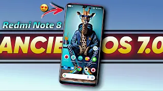 Massive Customizations 😍 ANCIENT OS V7.0 Android 13 ft Redmi Note 8 ||  Deep Review