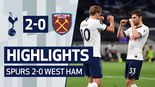 HIGHLIGHTS | SPURS 2-0 WEST HAM