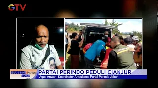 Tim Emergency Respon Perindo Evakuas Korban Gempa Cianjur #BuletiniNewsPagi 24/11