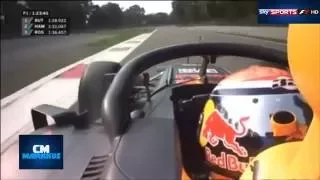 F1 2016 | GP MONZA | FP1 | MAX VERSTAPPEN (CAMERA ONBOARD) WITH HALO DEVICE!