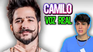 Escuchando la Voz REAL de CAMILO sin Autotune | Vargott