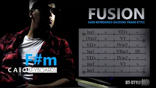 Fusion Backing Track - F#m - Caio Style