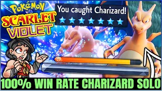 Solo 7 Star Charizard 100% GUARANTEED Every Time - New Broken Raid Guide - Pokemon Scarlet Violet!