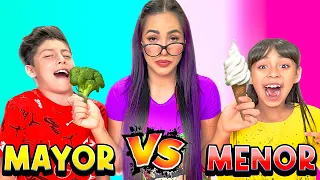 HERMANO MENOR VS HERMANO MAYOR 👧🏻👦🏻 | Karla Bustillos