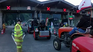 21. Traktor WM am Großglockner die Wertungsfahrt